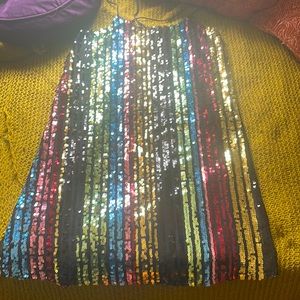 Nasty Gal sequin dress.